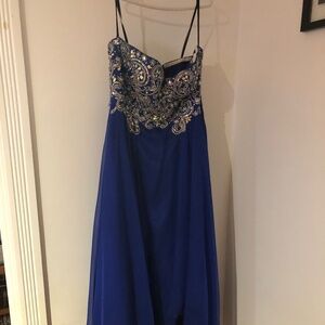 Strapless Prom Dress